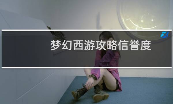 梦幻西游攻略信誉度