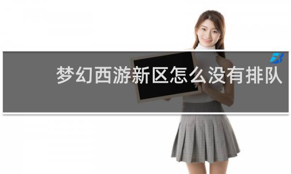 梦幻西游新区怎么没有排队