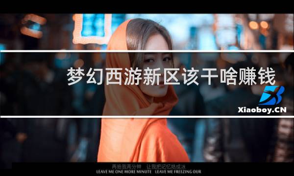 梦幻西游新区该干啥赚钱