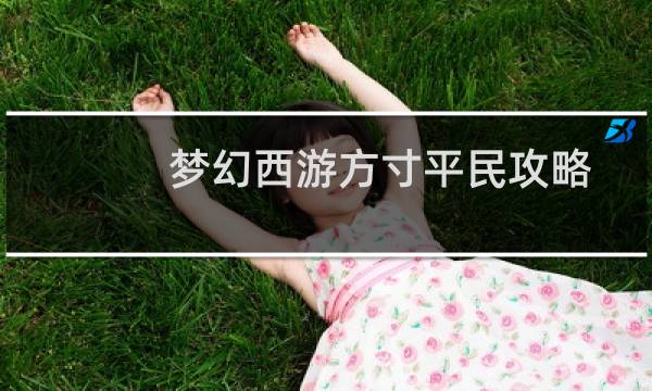 梦幻西游方寸平民攻略