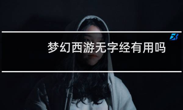梦幻西游无字经有用吗