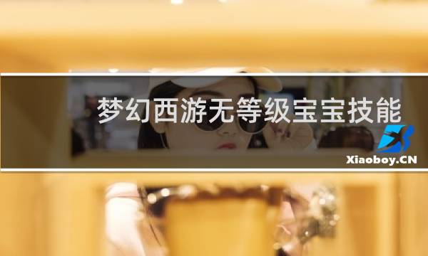 梦幻西游无等级宝宝技能