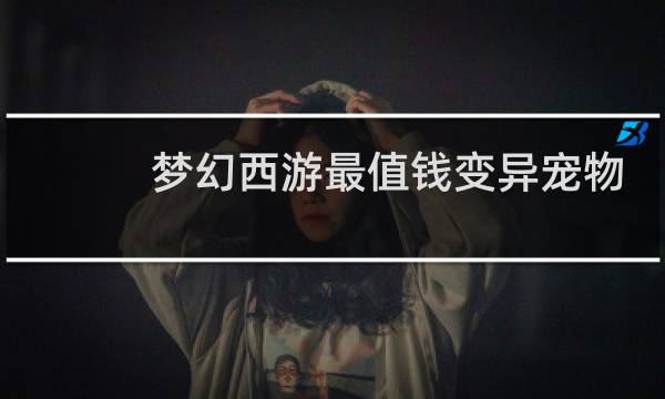 梦幻西游最值钱变异宠物