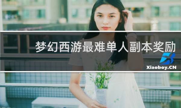 梦幻西游最难单人副本奖励