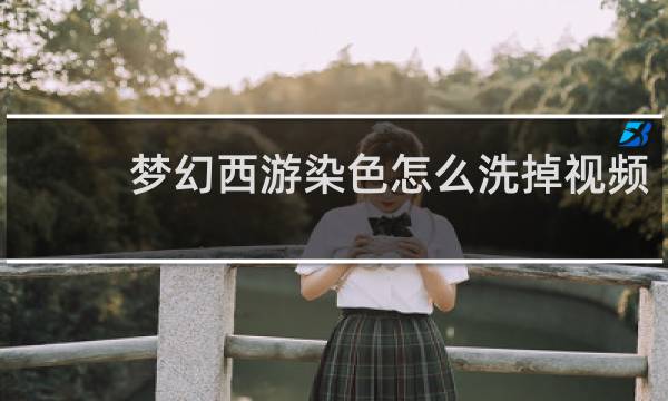 梦幻西游染色怎么洗掉视频