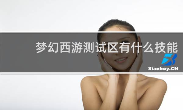 梦幻西游测试区有什么技能