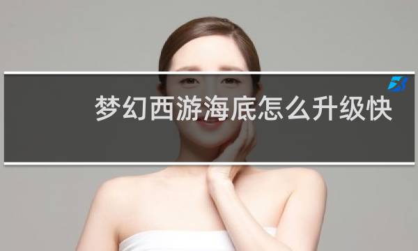 梦幻西游海底怎么升级快