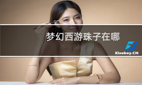 梦幻西游珠子在哪