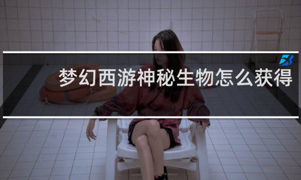 梦幻西游神秘生物怎么获得