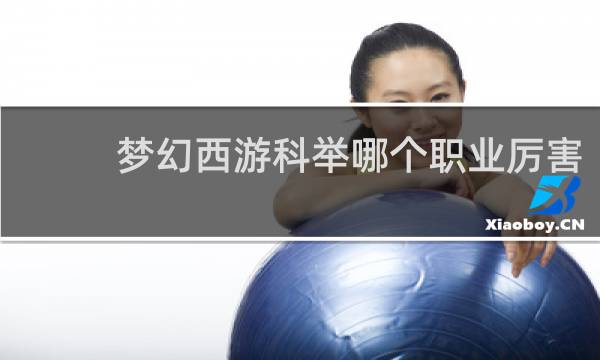 梦幻西游科举哪个职业厉害