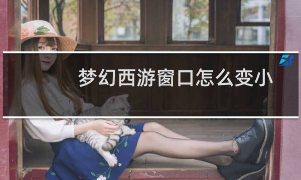 梦幻西游窗口怎么变小