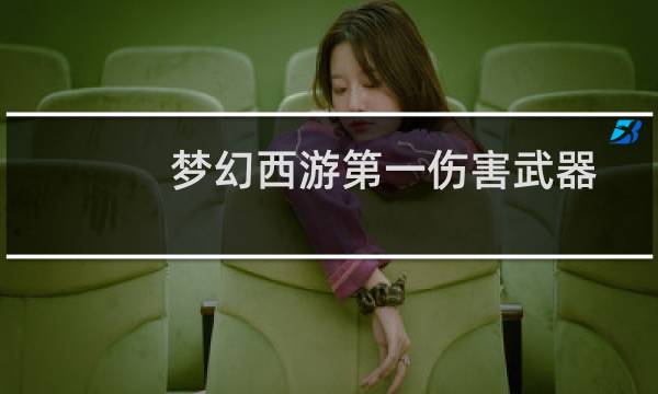梦幻西游第一伤害武器