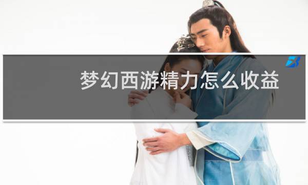 梦幻西游精力怎么收益