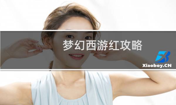 梦幻西游红攻略