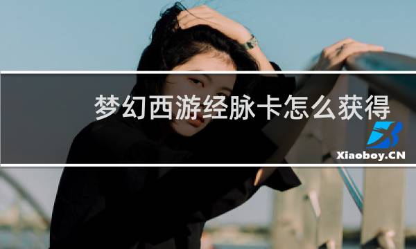 梦幻西游经脉卡怎么获得
