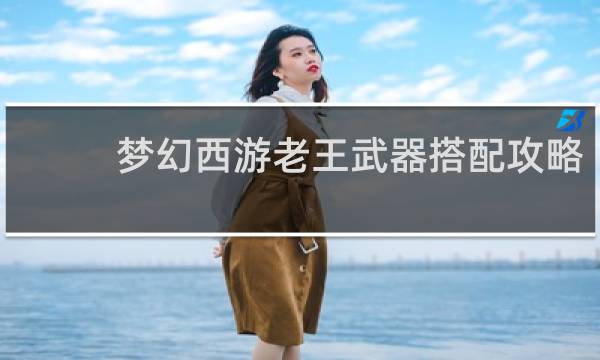 梦幻西游老王武器搭配攻略
