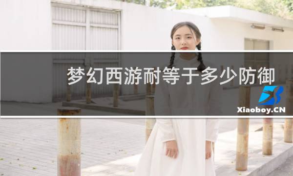 梦幻西游耐等于多少防御