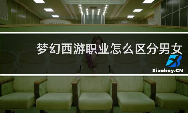 梦幻西游职业怎么区分男女