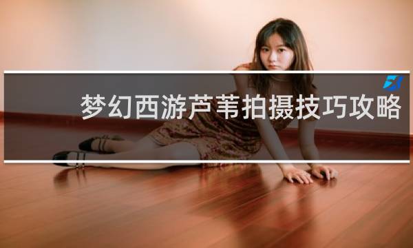 梦幻西游芦苇拍摄技巧攻略
