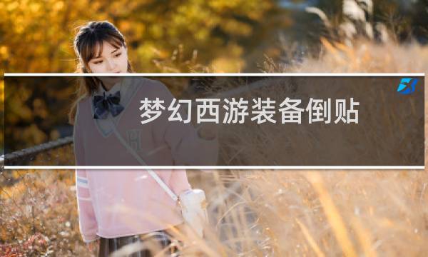 梦幻西游装备倒贴