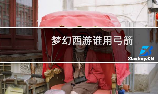 梦幻西游谁用弓箭