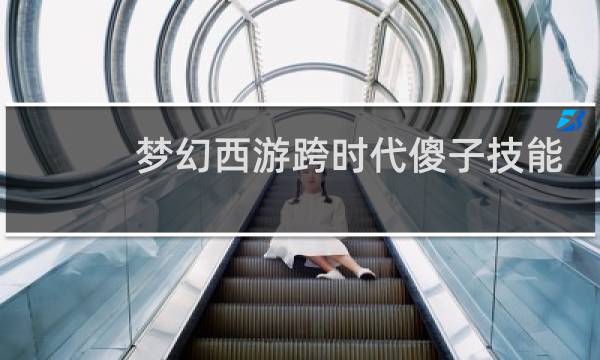 梦幻西游跨时代傻子技能