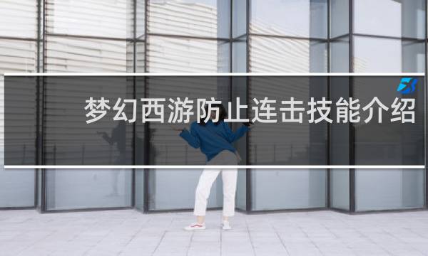 梦幻西游防止连击技能介绍