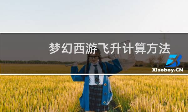 梦幻西游飞升计算方法