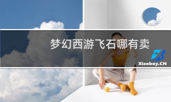 梦幻西游飞石哪有卖