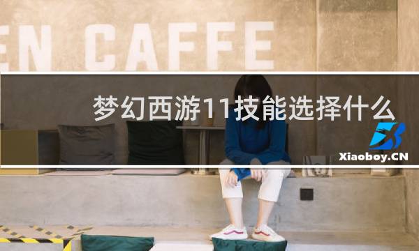 梦幻西游11技能选择什么