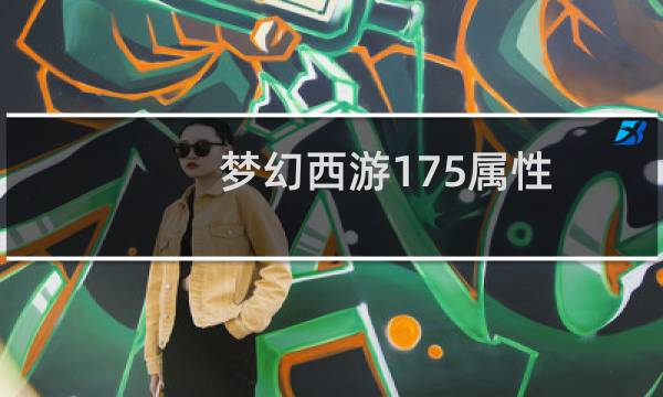 梦幻西游175属性