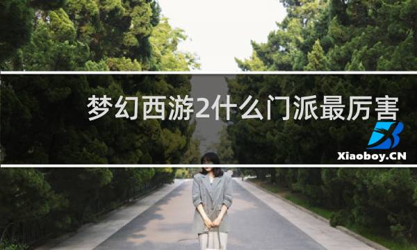 梦幻西游2什么门派最厉害