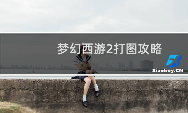 梦幻西游2打图攻略