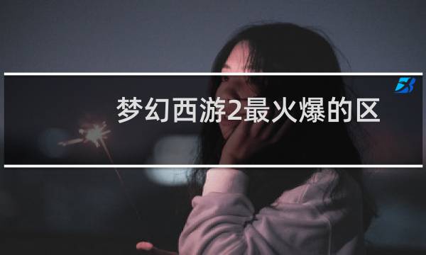 梦幻西游2最火爆的区
