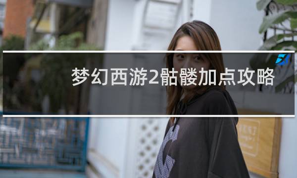 梦幻西游2骷髅加点攻略