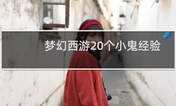 梦幻西游20个小鬼经验