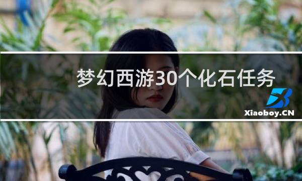 梦幻西游30个化石任务