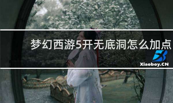 梦幻西游5开无底洞怎么加点