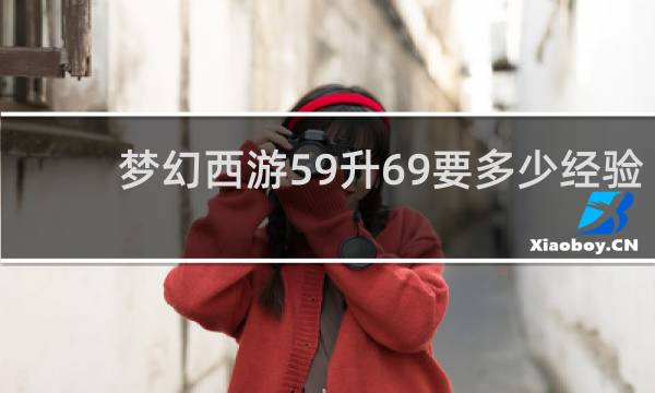 梦幻西游59升69要多少经验