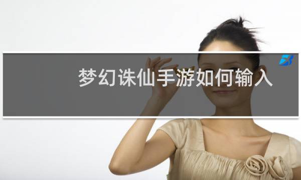 梦幻诛仙手游如何输入
