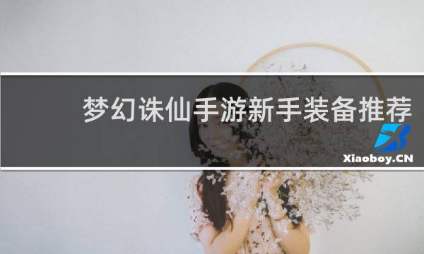 梦幻诛仙手游新手装备推荐