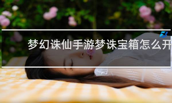 梦幻诛仙手游梦诛宝箱怎么开