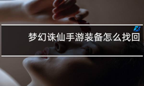 梦幻诛仙手游装备怎么找回