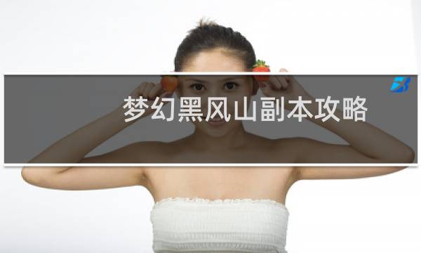 梦幻黑风山副本攻略