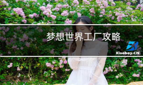 梦想世界工厂攻略