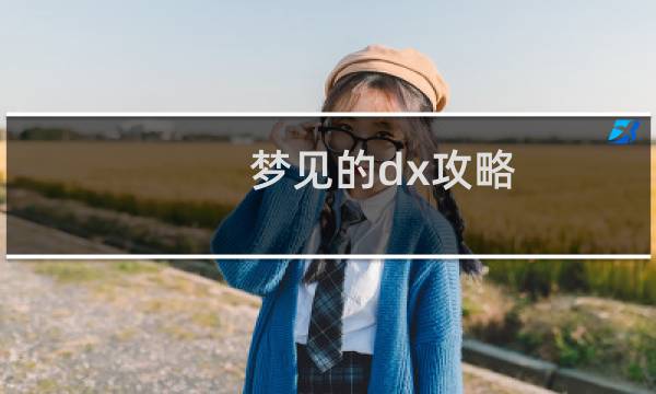 梦见的dx攻略