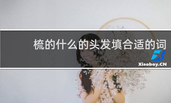 梳的什么的头发填合适的词