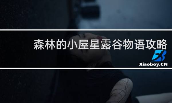 森林的小屋星露谷物语攻略