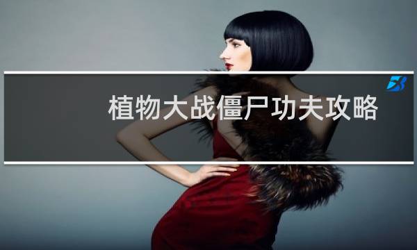 植物大战僵尸功夫攻略