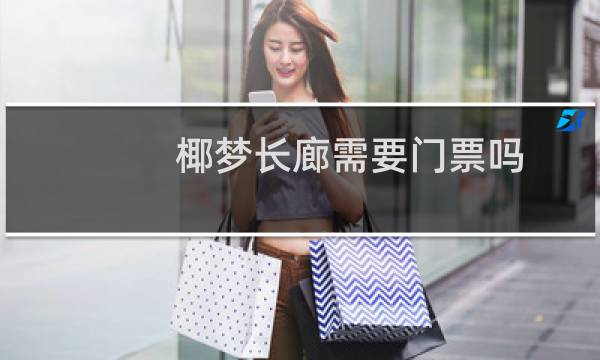 椰梦长廊需要门票吗